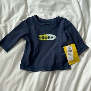 Baby Gap rashguard 0-3m new with tags